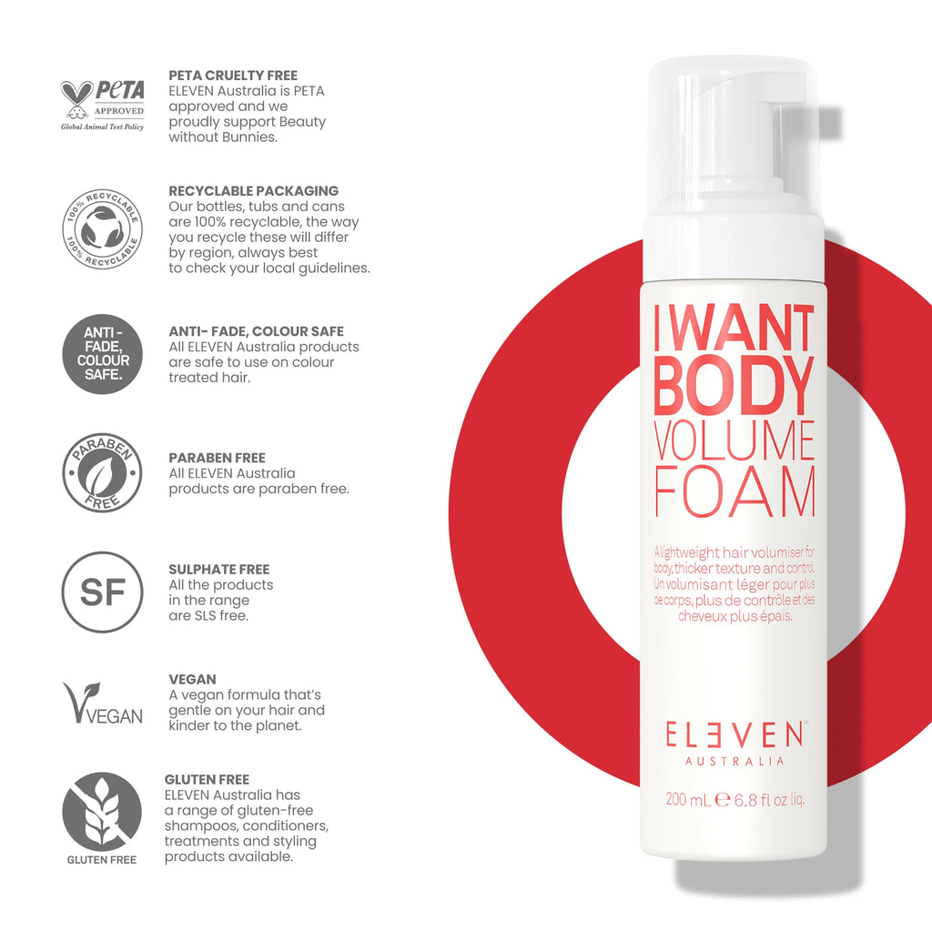 Eleven Australia I Want Body Volume Foam