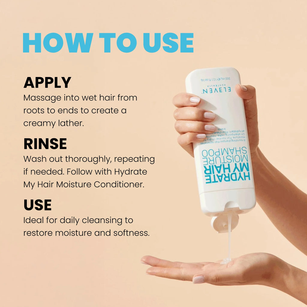 Eleven Australia Hydrate My Hair Moisture Shampoo