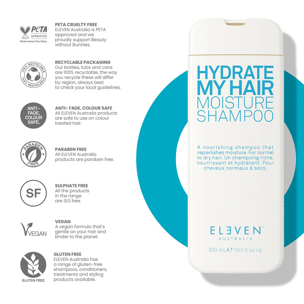 Eleven Australia Hydrate My Hair Moisture Shampoo