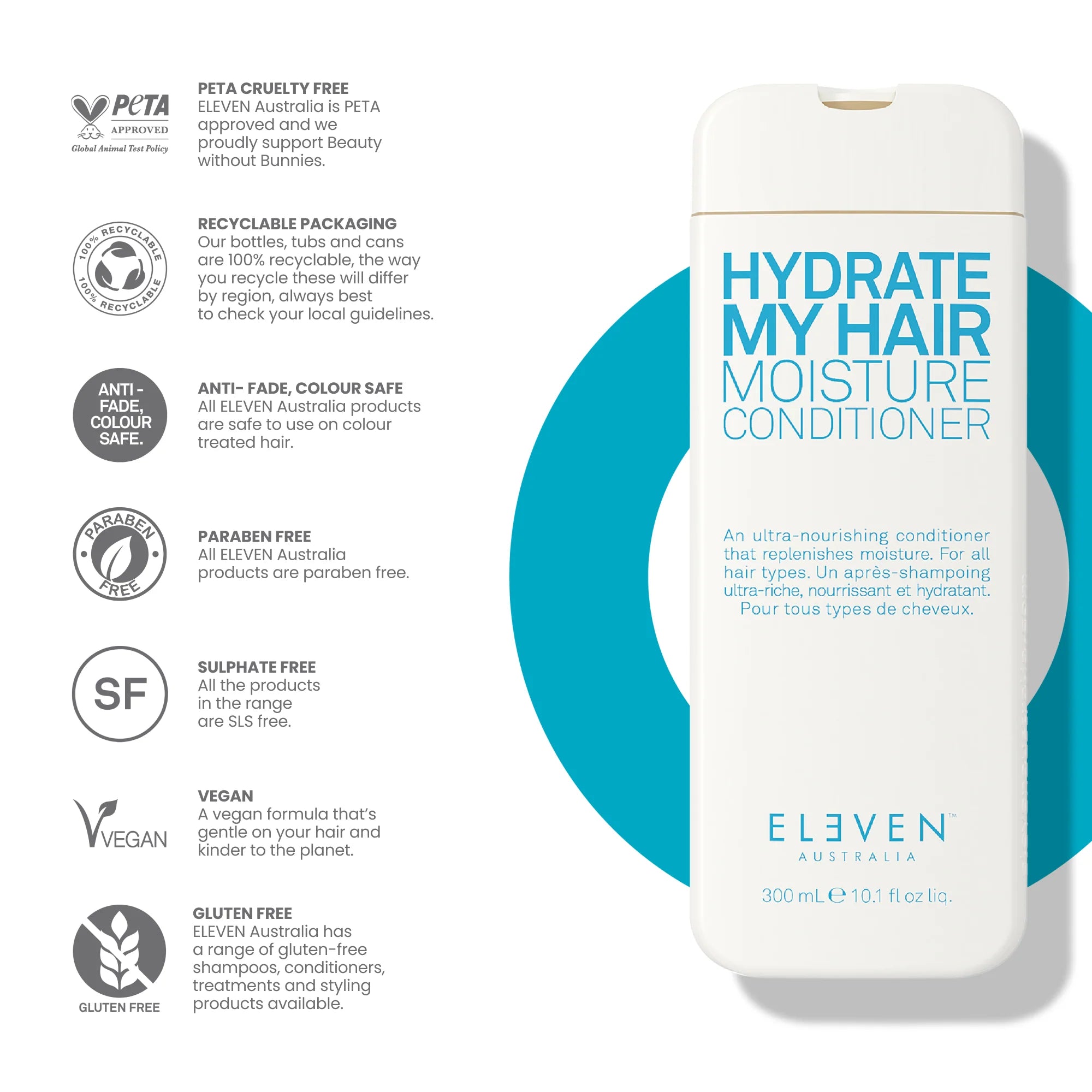 Eleven Australia Hydrate My Hair Moisture Conditioner