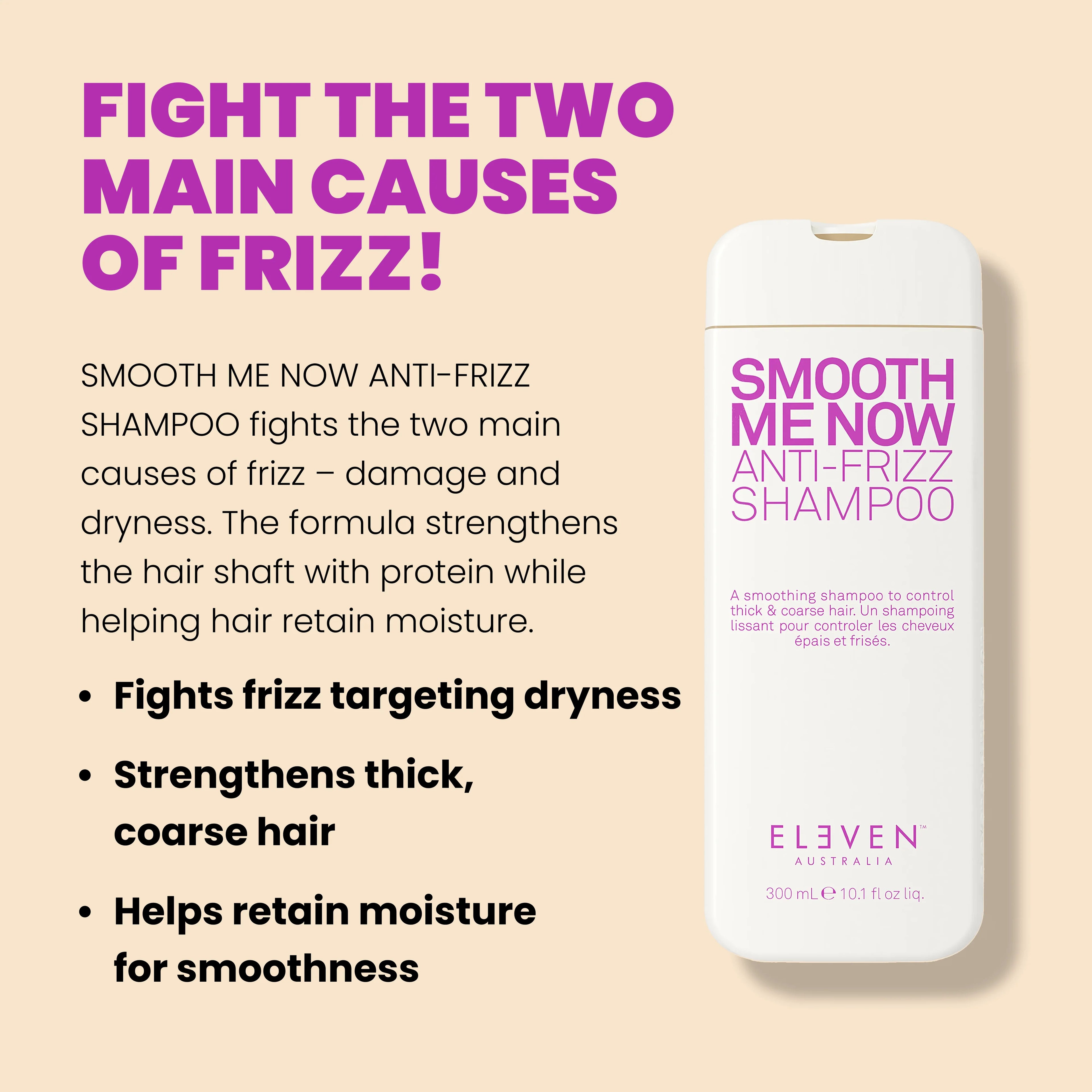 Eleven Australia Smooth Me Now Anti-Frizz Shampoo