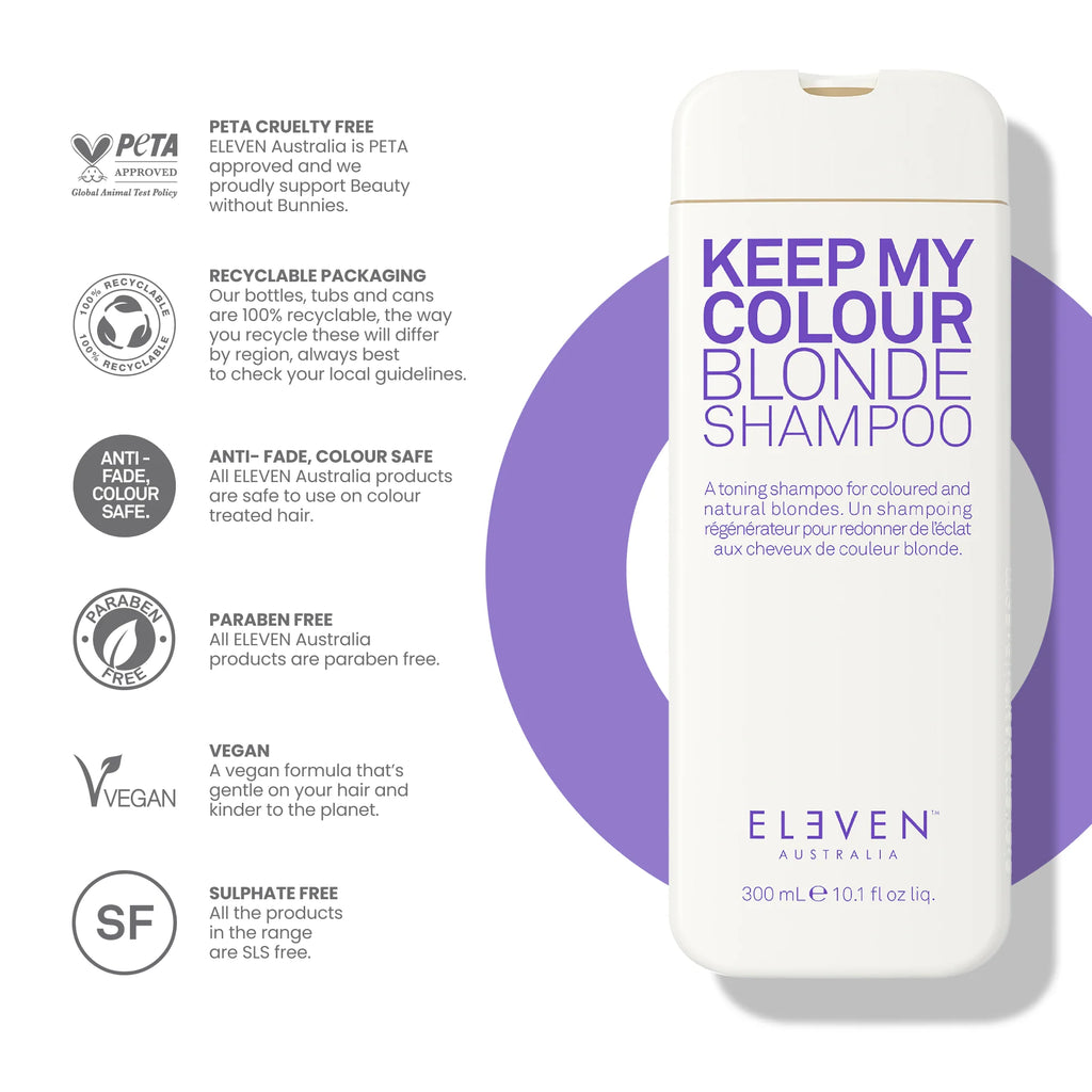 Eleven Australia Keep My Colour Blonde Shampoo