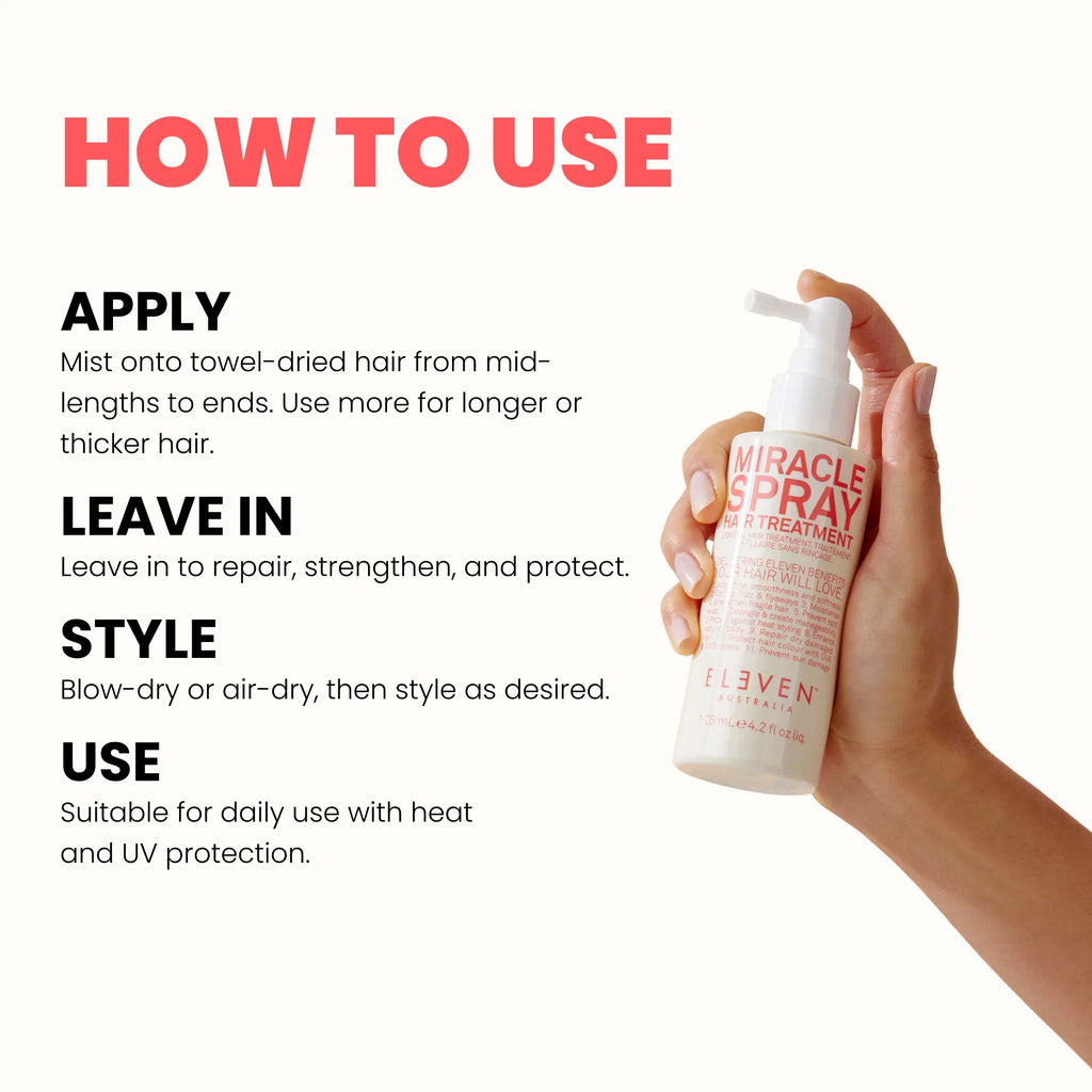 Eleven Australia The Miracle Spray Hair Treatment